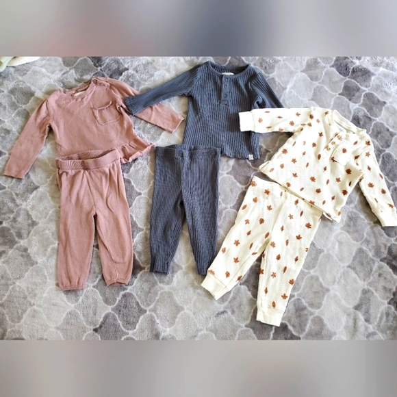 Little Planet By Carter's Organic Set Of 3 Size 6M - Picture 1 of 6